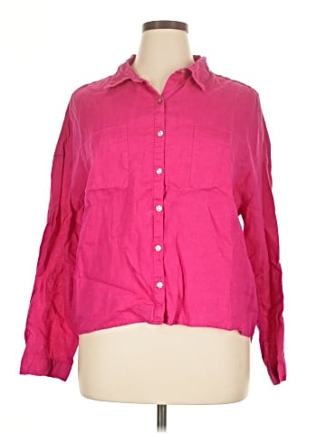 Rachel Zoe 3/4 Sleeve Button-Down Shirt (view 1)