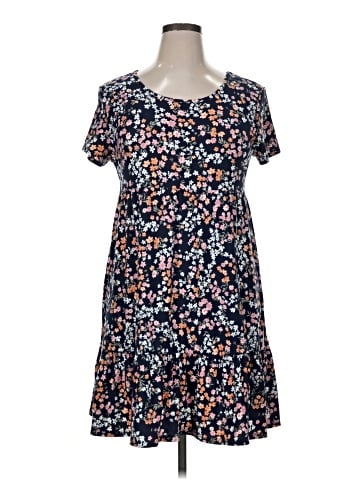 Pink Rose Casual Dress (view 1)