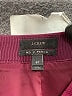 J.Crew 100% Polyester Solid Burgundy Formal Skirt Size 8 (tall) - photo 4