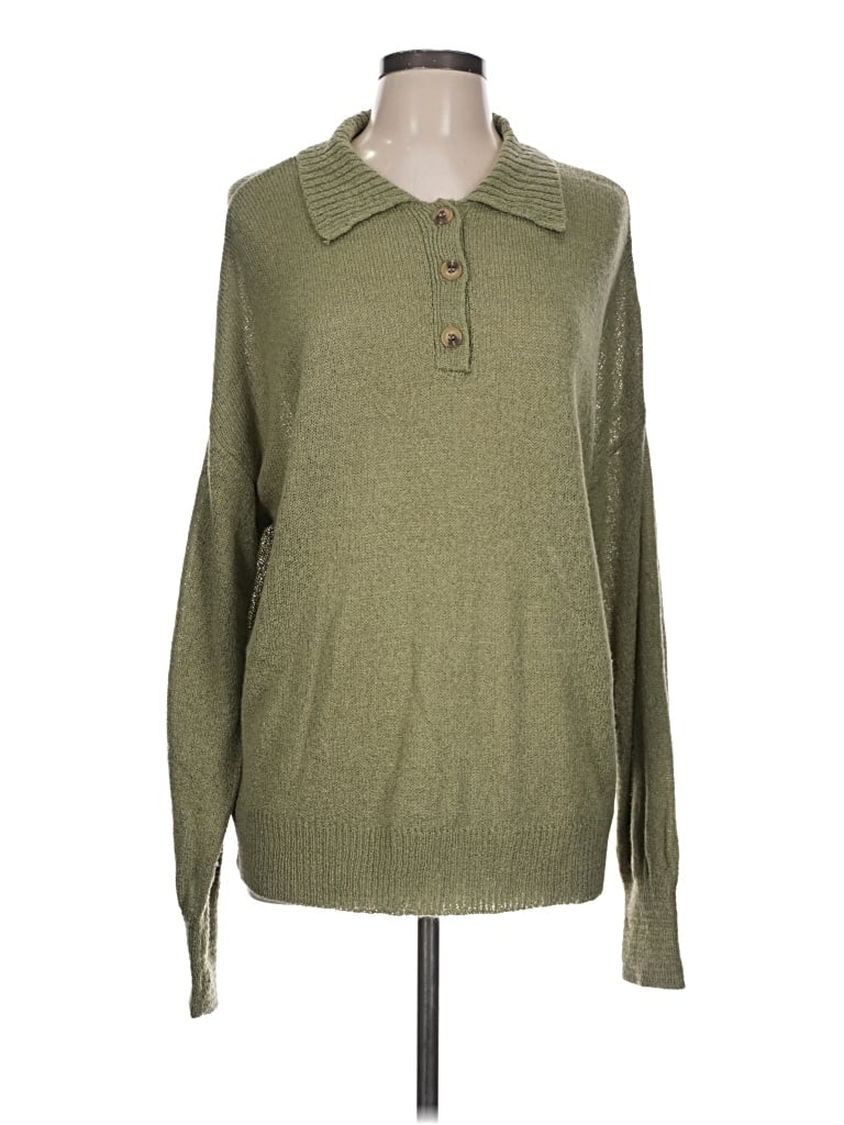 Pre-owned Mine Pullover Sweater In Green