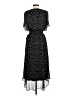 DKNY 100% Polyester Polka Dots Black Cocktail Dress Size 10 - photo 2