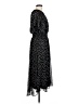 DKNY 100% Polyester Polka Dots Black Cocktail Dress Size 10 - photo 4