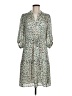 Gerard Darel Print Green Casual Dress Size 6 (38) - photo 1