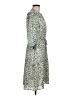 Gerard Darel Print Green Casual Dress Size 6 (38) - photo 4