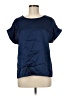 Emery Rose 100% Polyester Blue Short Sleeve Blouse Size M - photo 1