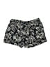 Ann Taylor LOFT 100% Lyocell Paisley Black Shorts Size 6 - photo 1