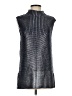 Pilcro 100% Polyester Metallic Silver Sweater Vest Size XS - photo 1