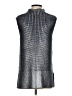 Pilcro 100% Polyester Metallic Silver Sweater Vest Size XS - photo 2