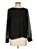 J.Crew Factory Store 100% Polyester Black Long Sleeve Blouse Size S - photo 1
