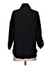 Kona Sol Houndstooth Black 3/4 Sleeve Button-Down Shirt Size S - photo 2