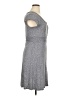 Max Studio Solid Gray Casual Dress Size XL - photo 4