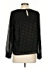 J.Crew Factory Store 100% Polyester Black Long Sleeve Blouse Size S - photo 2