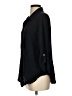 Kona Sol Houndstooth Black 3/4 Sleeve Button-Down Shirt Size S - photo 5