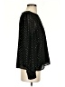 J.Crew Factory Store 100% Polyester Black Long Sleeve Blouse Size S - photo 4