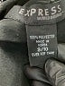 Express 100% Polyester Solid Black Casual Dress Size 9 - 10 - photo 7