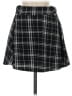 Shein Plaid Black Casual Skirt Size 2 - photo 1