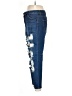 rue21 Hearts Blue Jeans Size 14 - photo 5