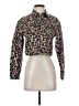 Reformation Jeans Animal Print Brown Jacket Size XS - photo 1