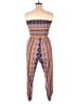 No Comment Paisley Purple Jumpsuit Size XL - photo 2