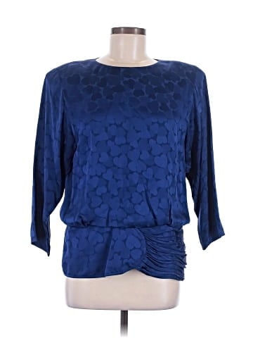 Assorted Brands 3/4 Sleeve Silk Top (view 1)