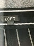 Ann Taylor LOFT Stripes Black Casual Pants Size XL - photo 4