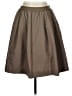 Uniqlo Solid Brown Casual Skirt Size L - photo 1