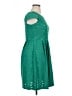 En Focus Studio Stars Green Casual Dress Size 14 - photo 4