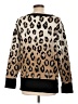 Ann Taylor Animal Print Brown Pullover Sweater Size L - photo 2