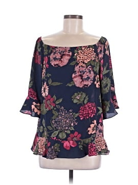 Paper Crown 3/4 Sleeve Blouse