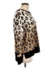 Ann Taylor Animal Print Brown Pullover Sweater Size L - photo 4