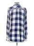 Rails 100% Rayon Checkered-gingham Blue Long Sleeve Button-Down Shirt Size S - photo 2