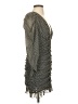 Zara Polka Dots Black Cocktail Dress Size S - photo 4