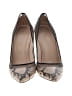Club Monaco Animal Print Gold Tan Heels Size EU 38 1/2 - photo 2
