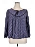 Doe & Rae Blue 3/4 Sleeve Blouse Size 1X - photo 1
