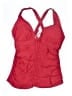 Unbranded Color Block Solid Red Swimsuit Top Size S - photo 1