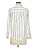 Thread & Supply Stripes Ivory Long Sleeve Blouse Size M - photo 2