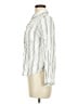 Thread & Supply Stripes Ivory Long Sleeve Blouse Size M - photo 5