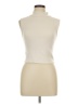 Zara Ivory Short Sleeve Turtleneck Size L - photo 1