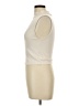 Zara Ivory Short Sleeve Turtleneck Size L - photo 5