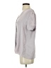 Wilfred 100% Acetate Gray Short Sleeve Blouse Size S - photo 5