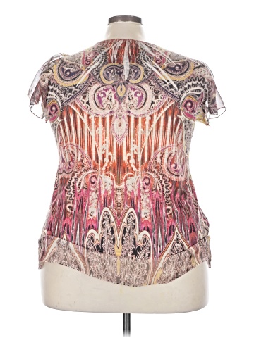 One World Short Sleeve Blouse (view 2)