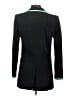 Alice + Olivia Color Block Solid Green Blazer Size 2 - photo 2