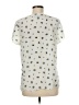 Old Navy 100% Polyester Ivory Short Sleeve Blouse Size M - photo 2