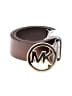 MICHAEL Michael Kors 100% Leather Brown Leather Belt Size M - photo 1