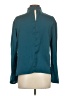 Shein 100% Polyester Teal Long Sleeve Blouse Size 4 - photo 2