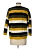 Express 100% Polyester Stripes Yellow Pullover Sweater Size L - photo 2