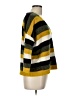 Express 100% Polyester Stripes Yellow Pullover Sweater Size L - photo 4