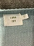 Luna Ivy Floral Blue Pullover Sweater Size L - photo 7