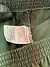 Chic 100% Cotton Solid Green Casual Pants Size 18 A - photo 4