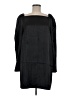 H&M 100% Polyester Black Casual Dress Size M - photo 1